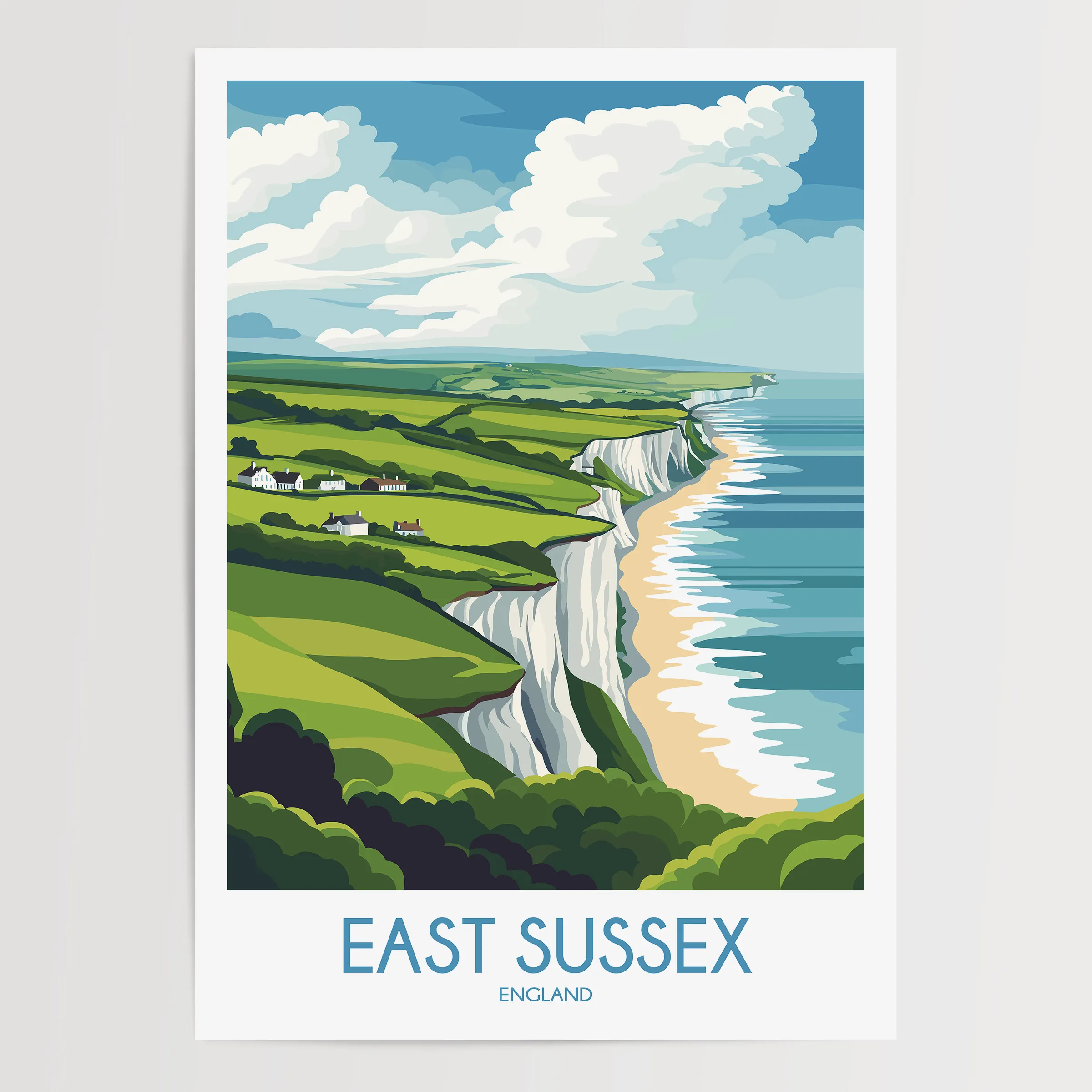 East Sussex Travel Memory Gift