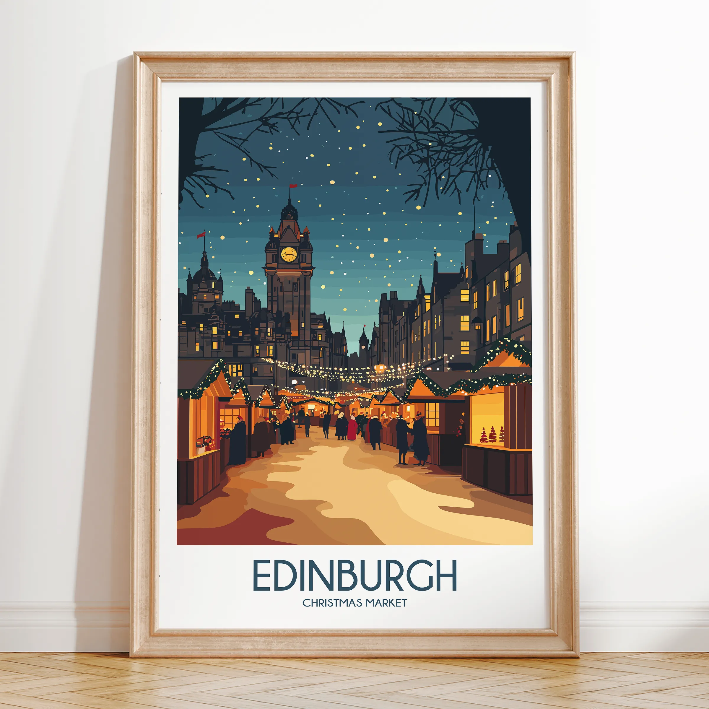 Edinburgh Destination Art Gift
