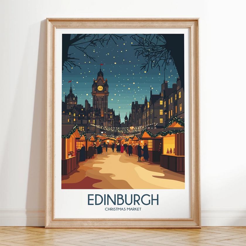 Edinburgh Destination Art Gift