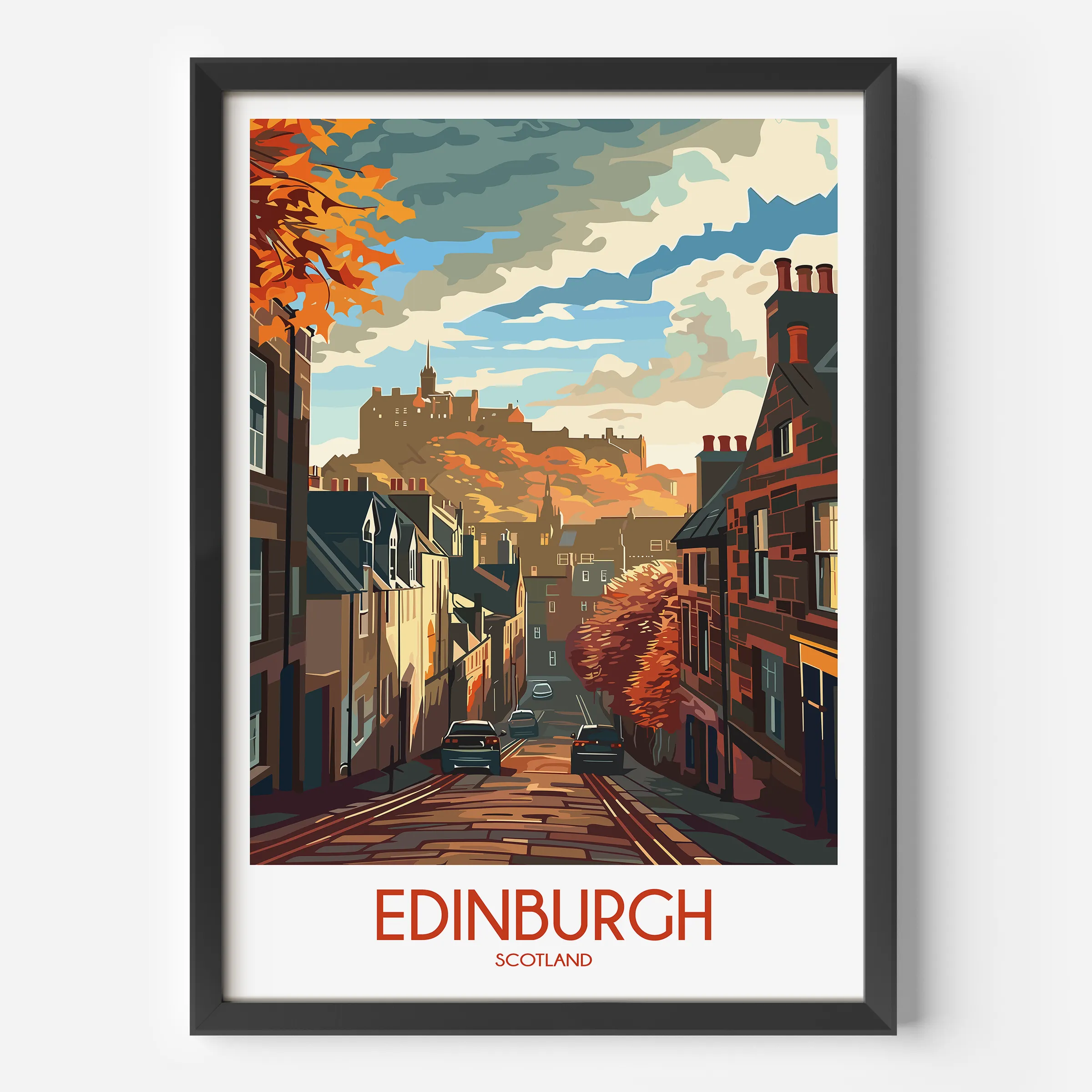 Edinburgh Destination Art Gift