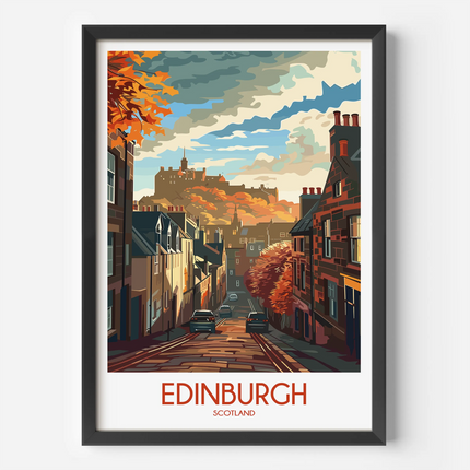 Edinburgh Destination Art Gift
