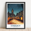 Edinburgh Minimalist Wall Art