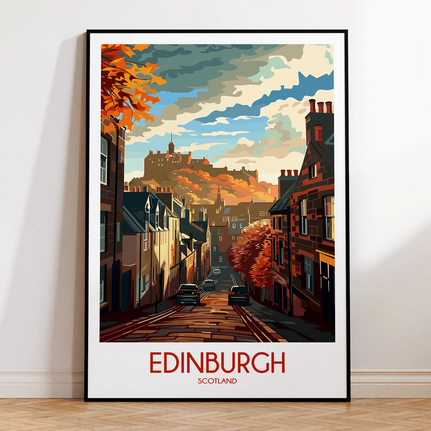 Edinburgh Scenic Landscape Art