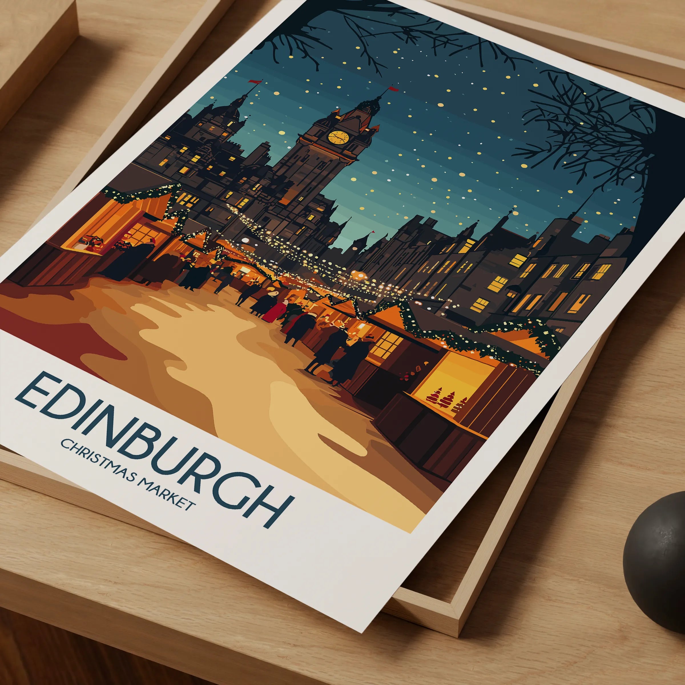 Edinburgh Souvenir Poster Print