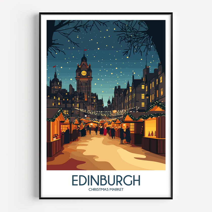 Edinburgh Travel Memory Gift