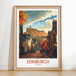 Edinburgh Vintage Style Print