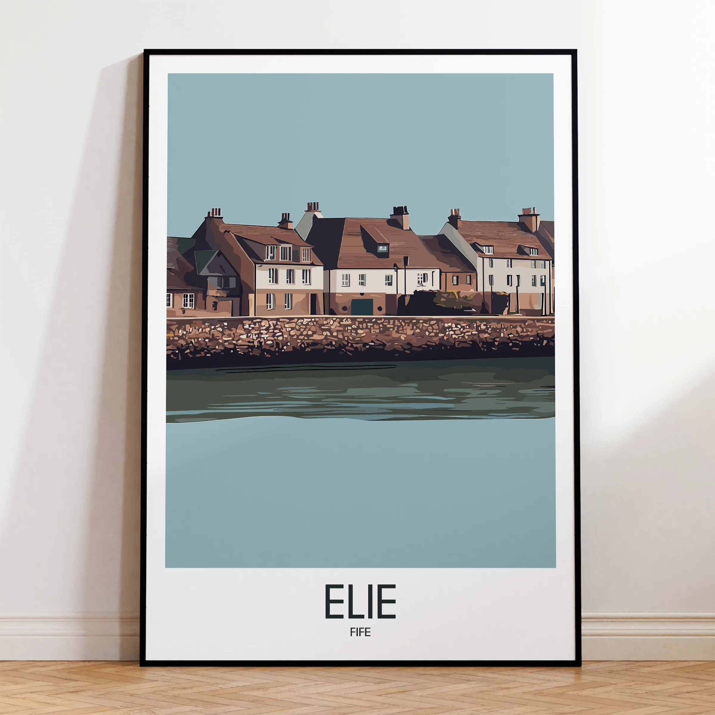 Elie Modern Travel Poster