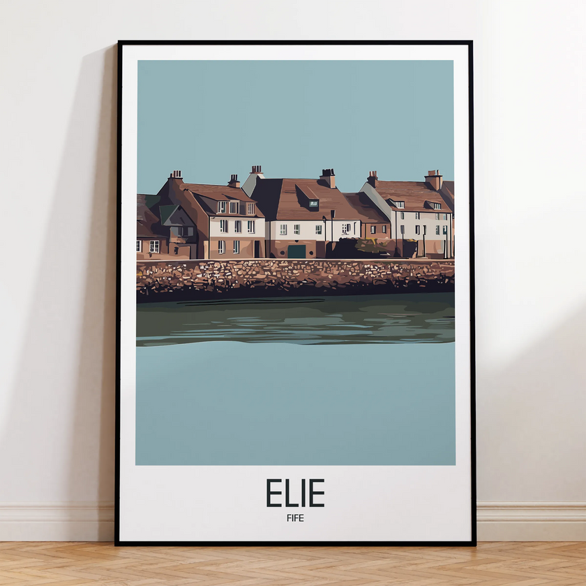 Elie Modern Travel Poster