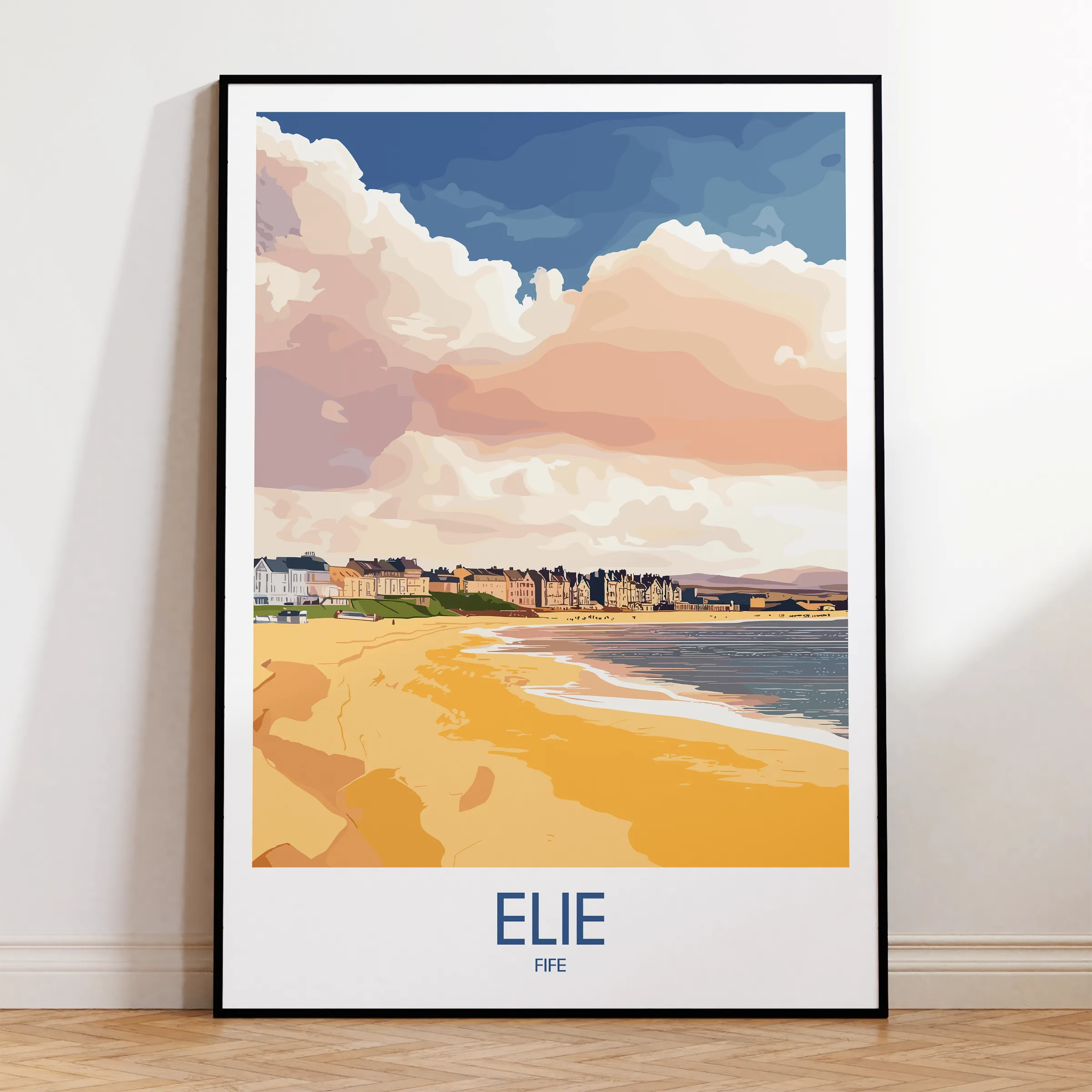Elie Modern Travel Poster