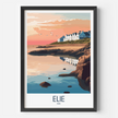 Elie Retro Travel Illustration