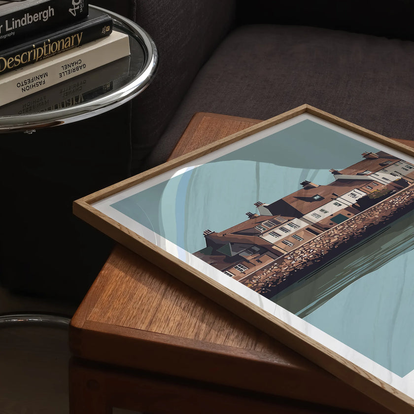 Elie Vintage Style Print