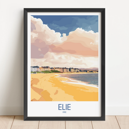 Elie Vintage Style Print