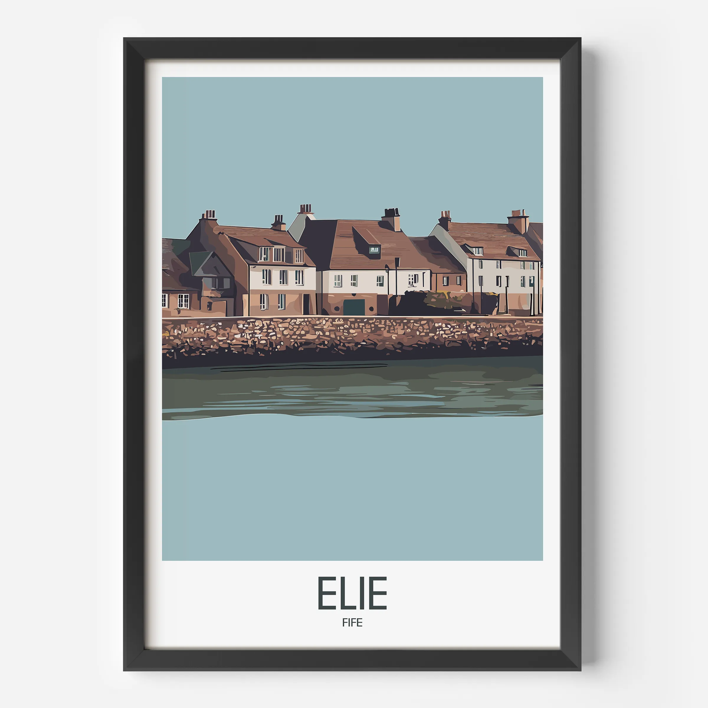 Elie Vintage Style Print