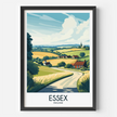 Essex Retro Travel Illustration