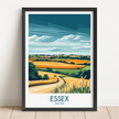 Essex Vintage Style Print