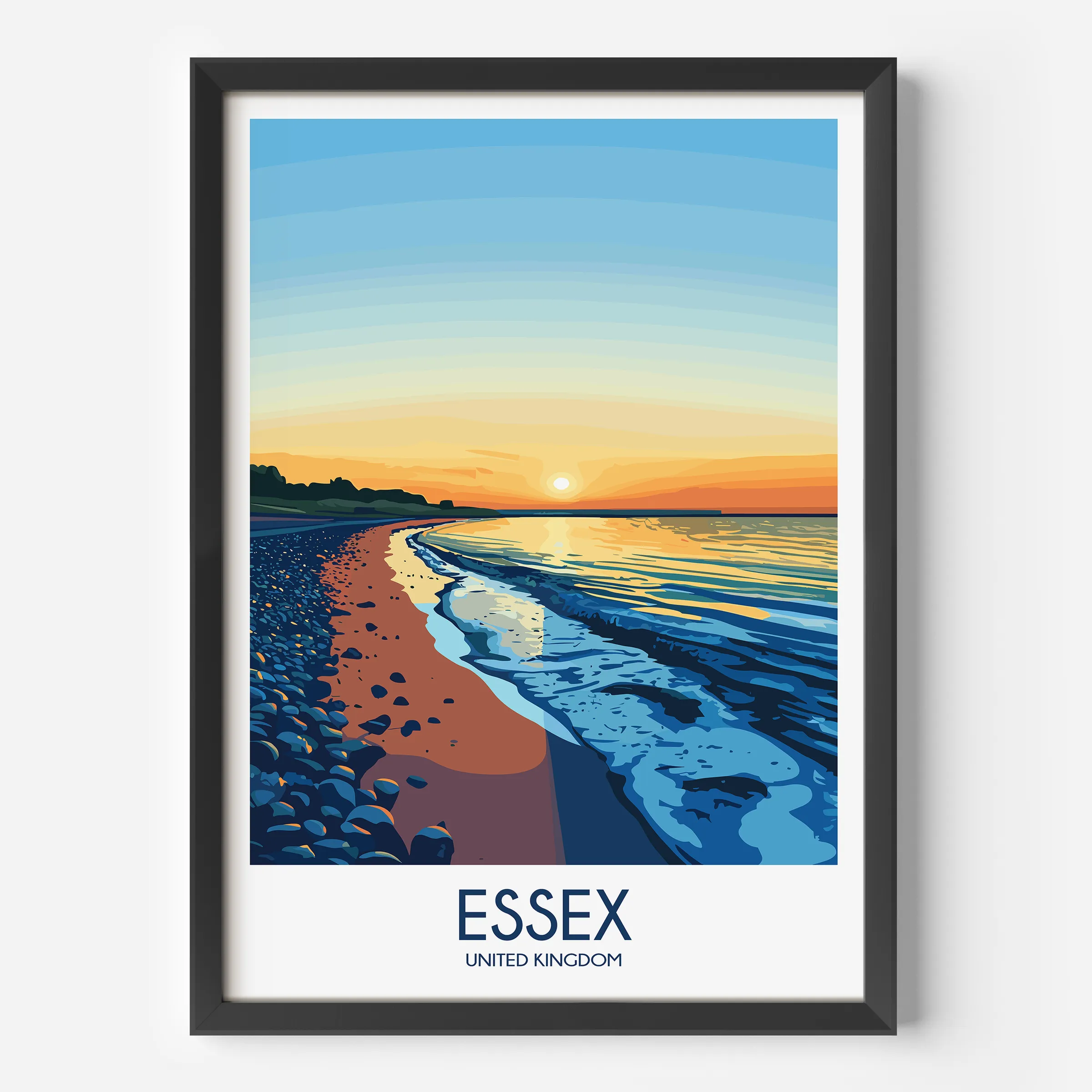 Essex Vintage Style Print