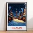 Esslingen Souvenir Poster Print
