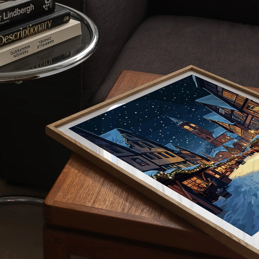Esslingen Vintage Style Print