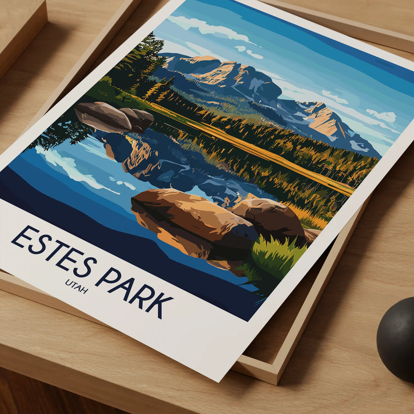 Estes Park Destination Art Gift