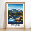 Estes Park Modern Travel Poster