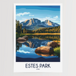 Estes Park Souvenir Poster Print