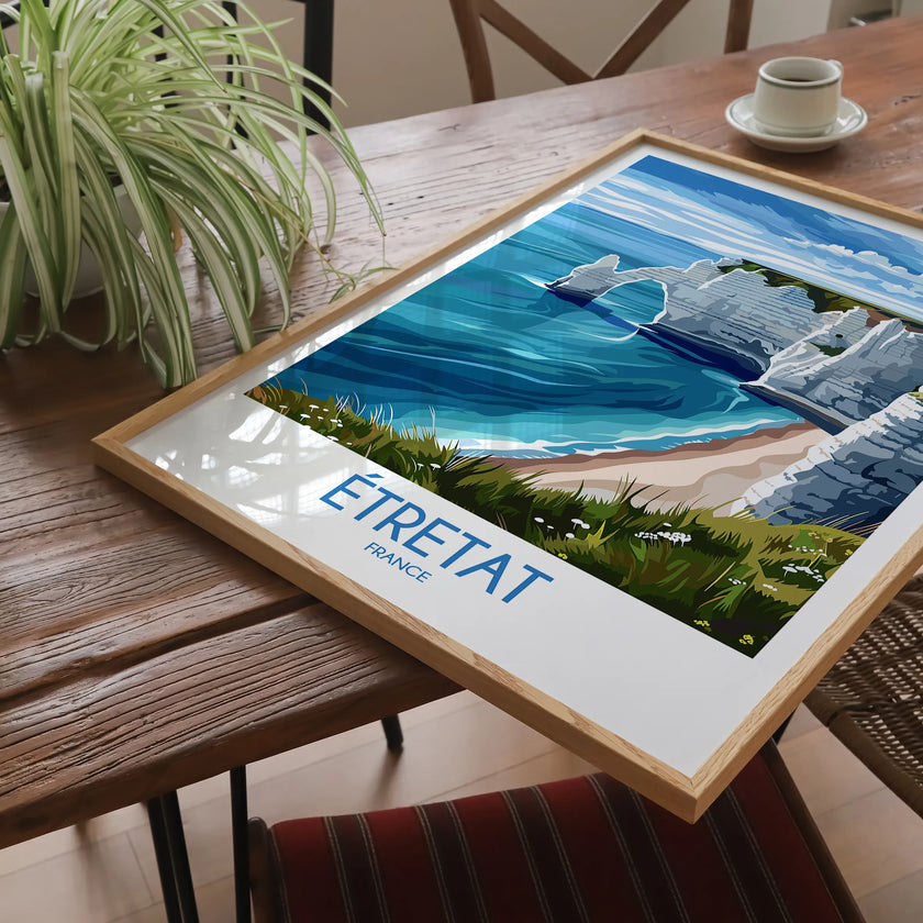 Etretat Destination Art Gift