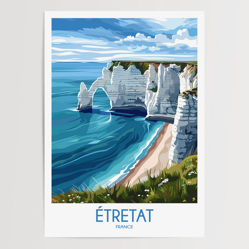 Etretat Gallery Quality Print