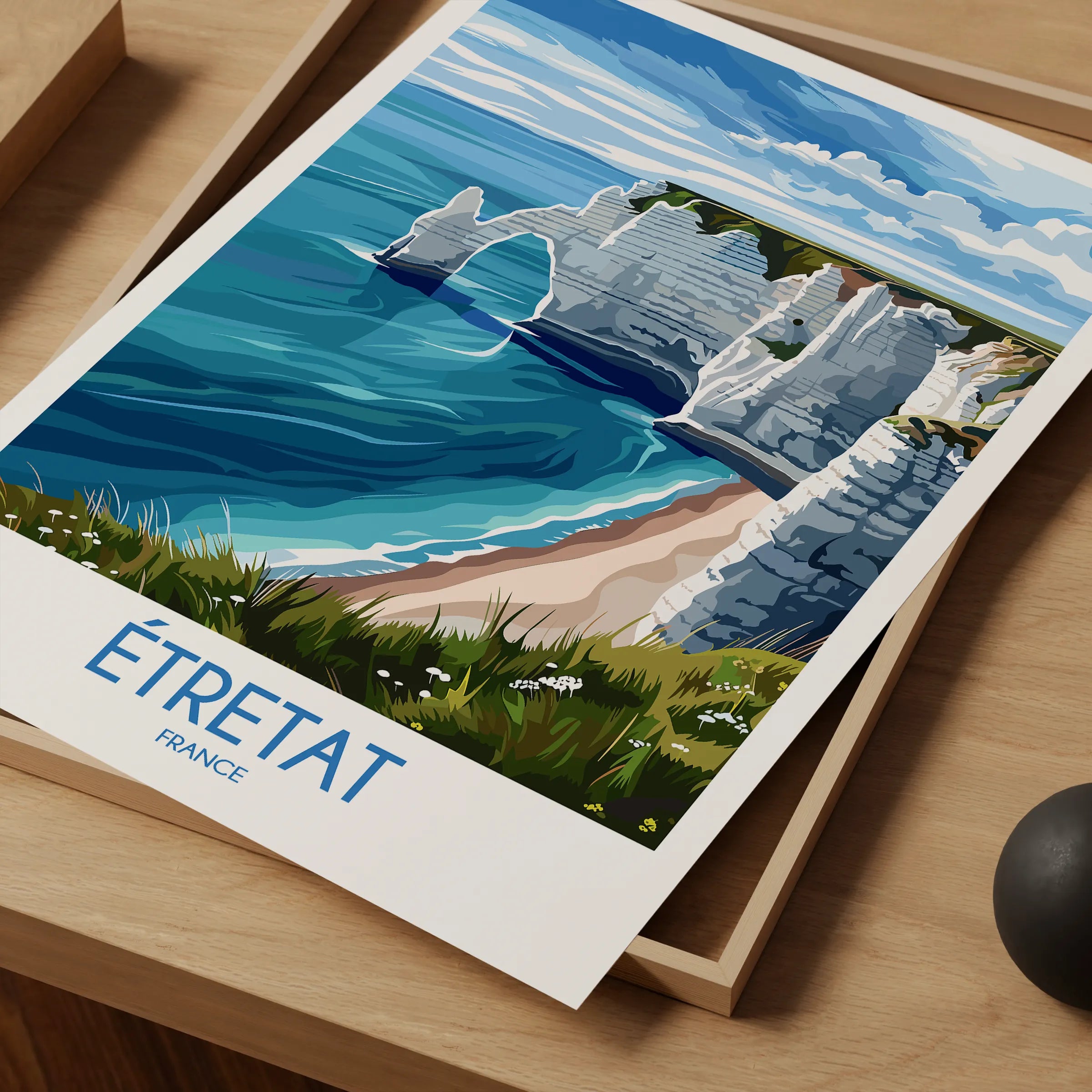 Etretat Minimalist Wall Art