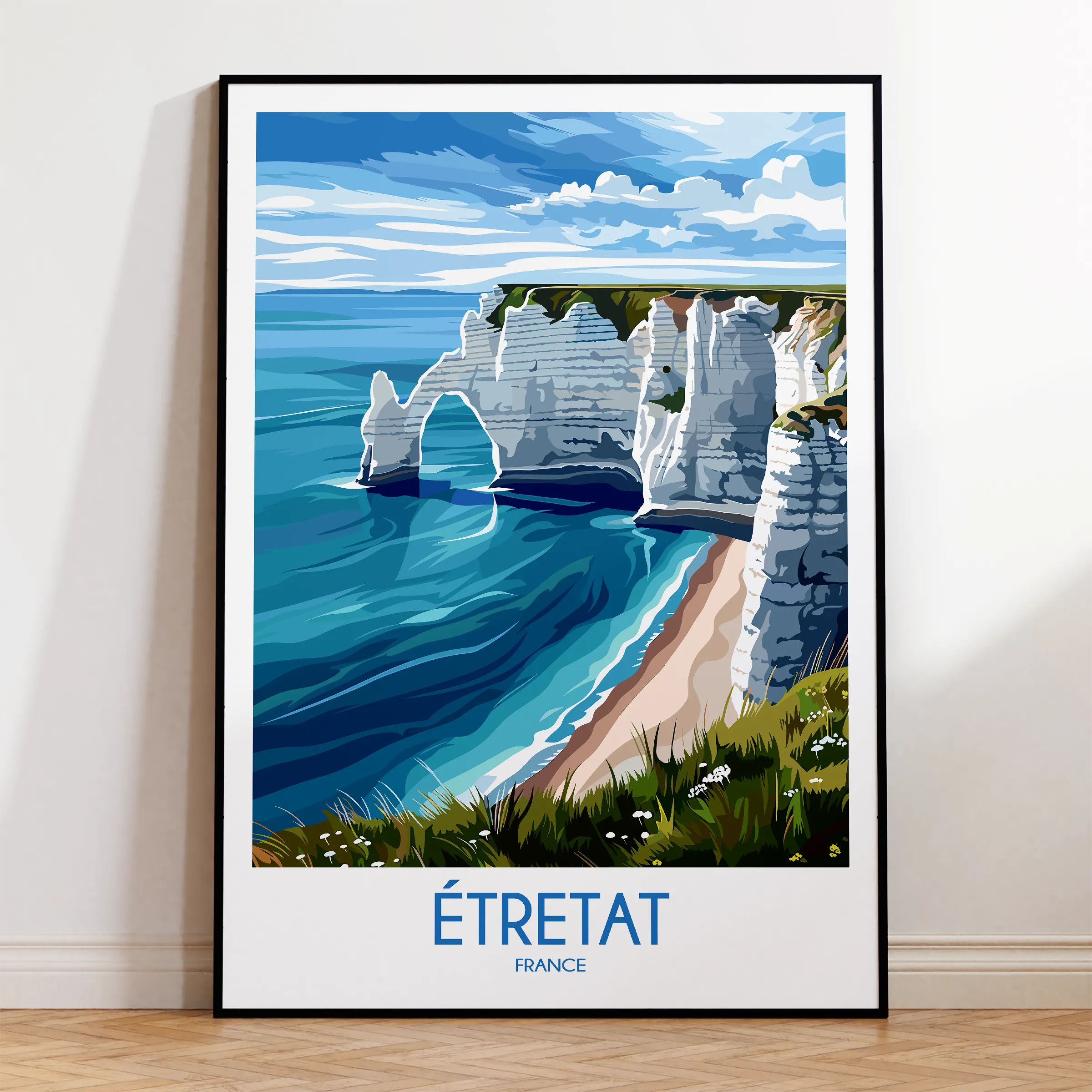 Etretat Souvenir Poster Print
