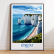 Etretat Souvenir Poster Print