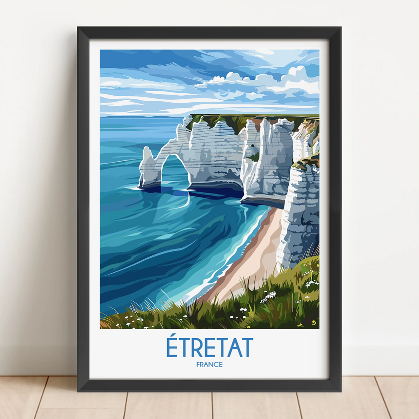 Etretat Travel Memory Gift