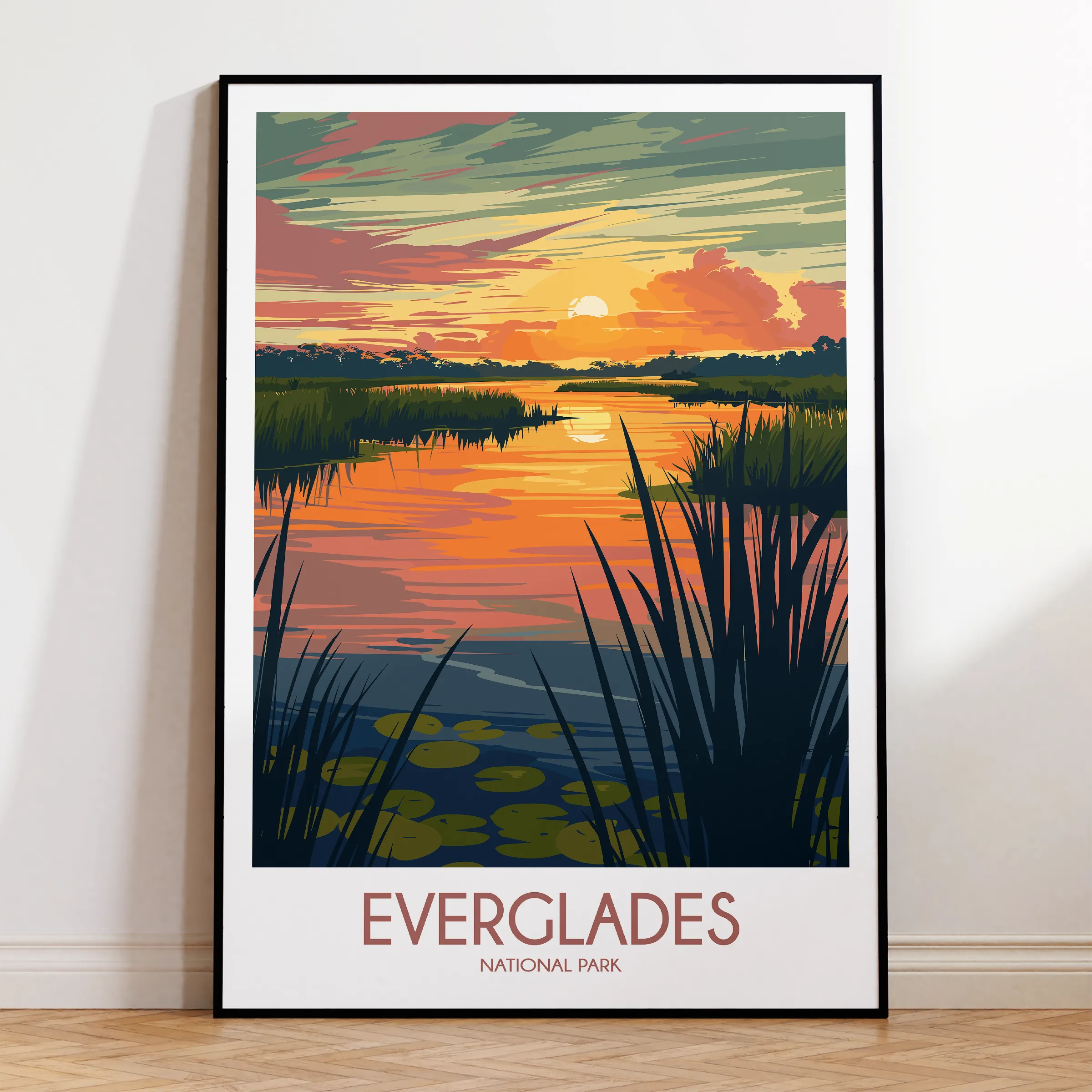 Everglades Minimalist Wall Art
