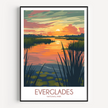 Everglades Scenic Landscape Art
