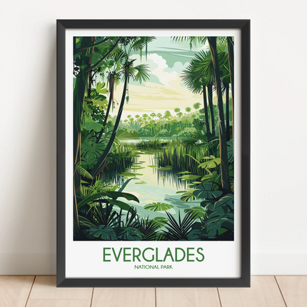 Everglades Souvenir Poster Print