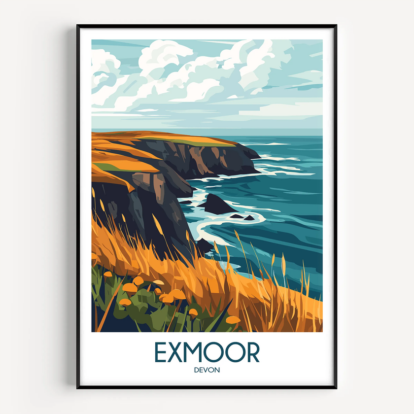 Exmoor Destination Art Gift