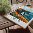 Exmoor Modern Travel Poster