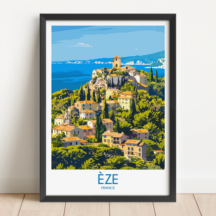 Èze Destination Art Gift