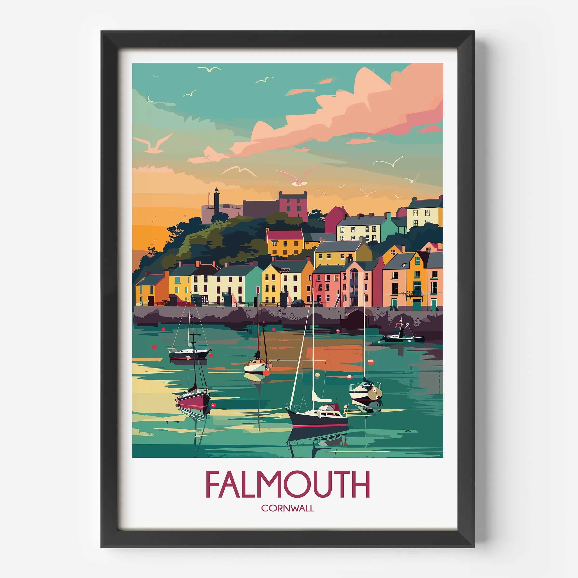 Falmouth Minimalist Wall Art