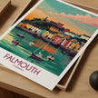 Falmouth Vintage Style Print