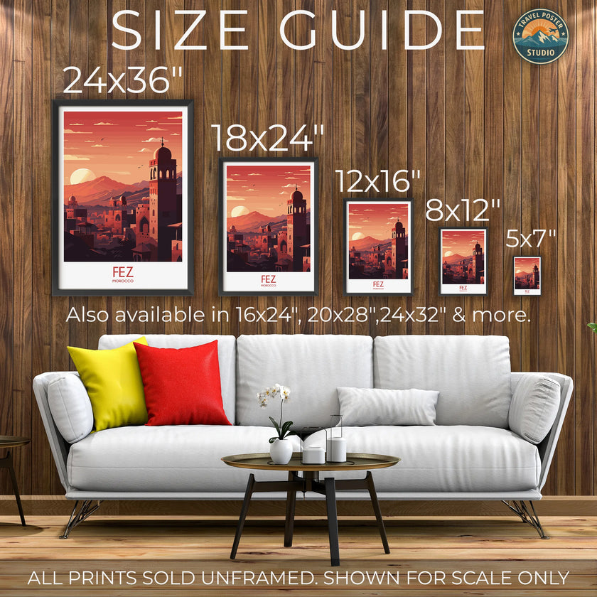 Fez Destination Art Gift