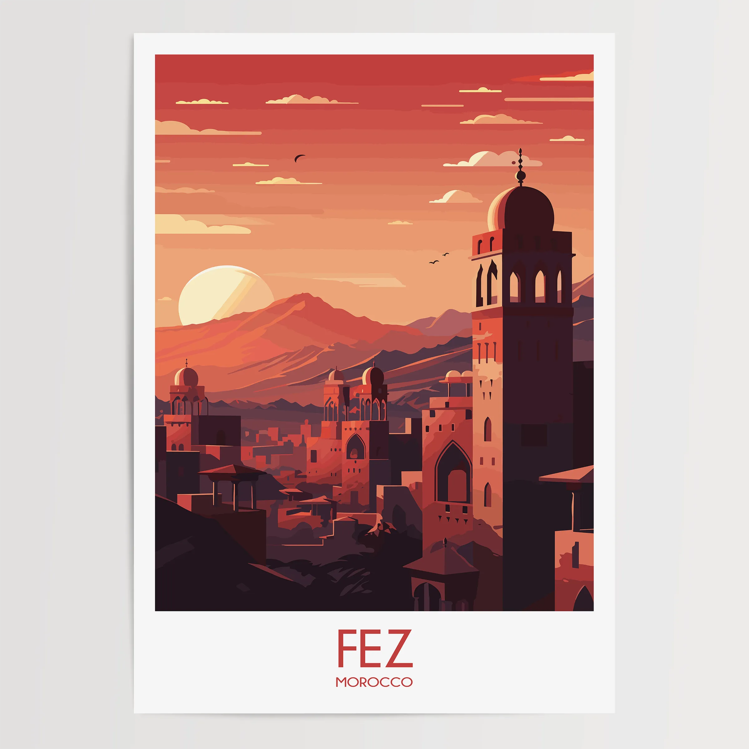Fez Minimalist Wall Art