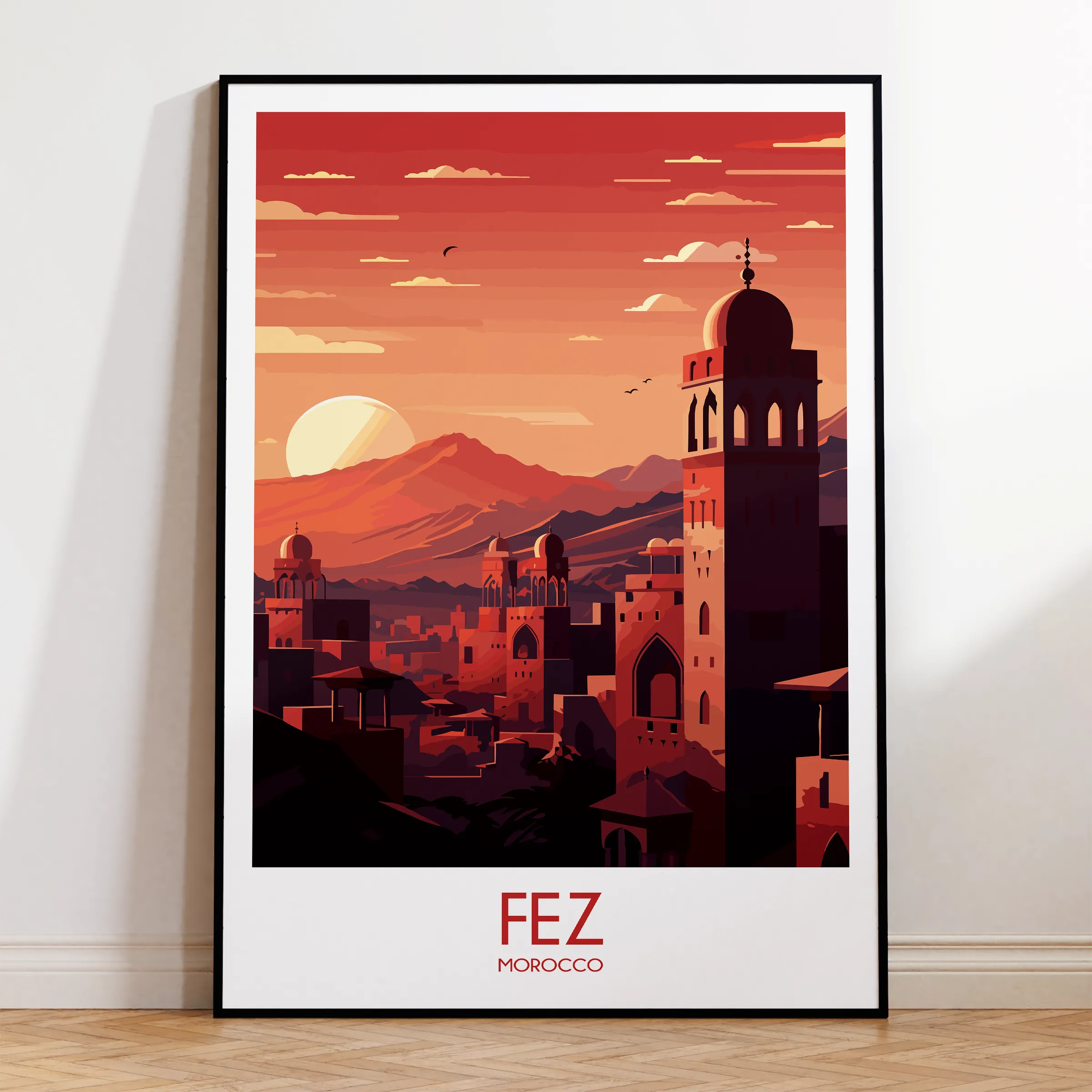 Fez Scenic Landscape Art