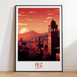 Fez Scenic Landscape Art