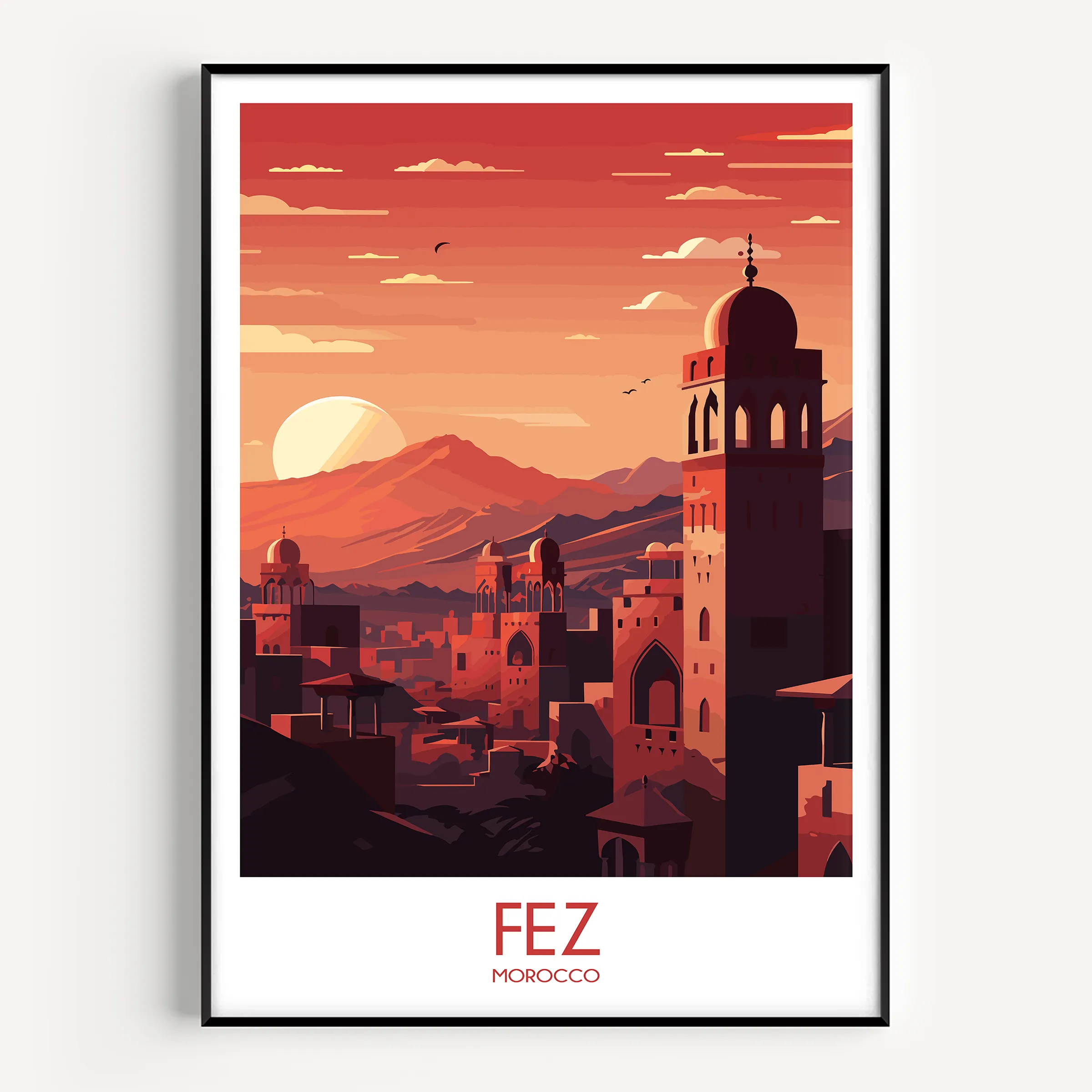 Fez Souvenir Poster Print