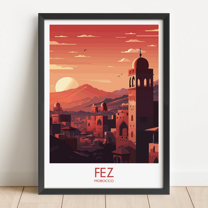 Fez Vintage Style Print
