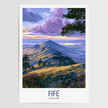Fife Vintage Style Print