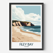 Filey Bay Scenic Landscape Art