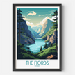 Fjords Destination Art Gift