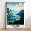 Fjords Destination Art Gift