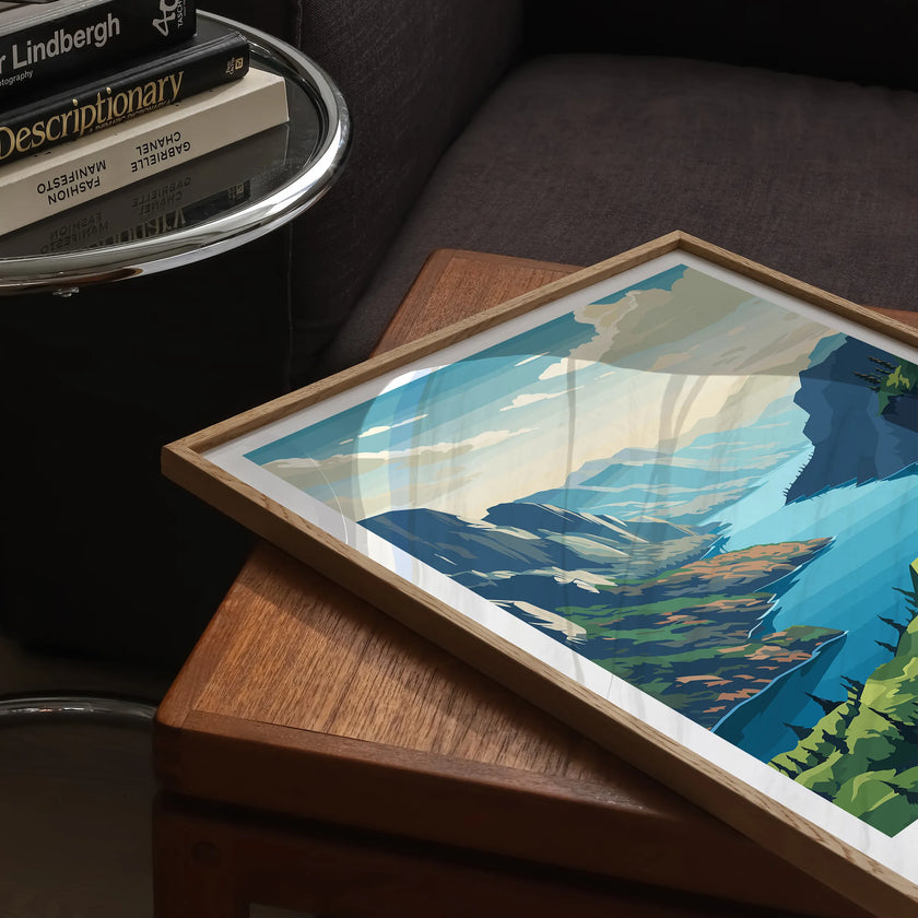 Fjords Minimalist Wall Art